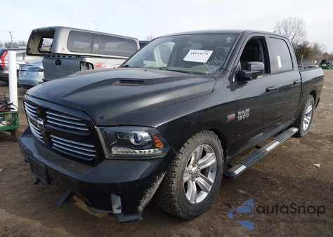 2016 Ram 1500 Sport z USA, uszkodzony, nr VIN 1C6RR7MT1GS289017